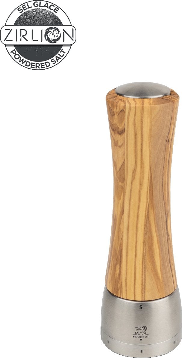 MADRAS Młynek do soli 21 cm, drewno oliwne, u-sele