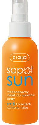 Ziaja Olejek do opalania spray SPF6 125ml