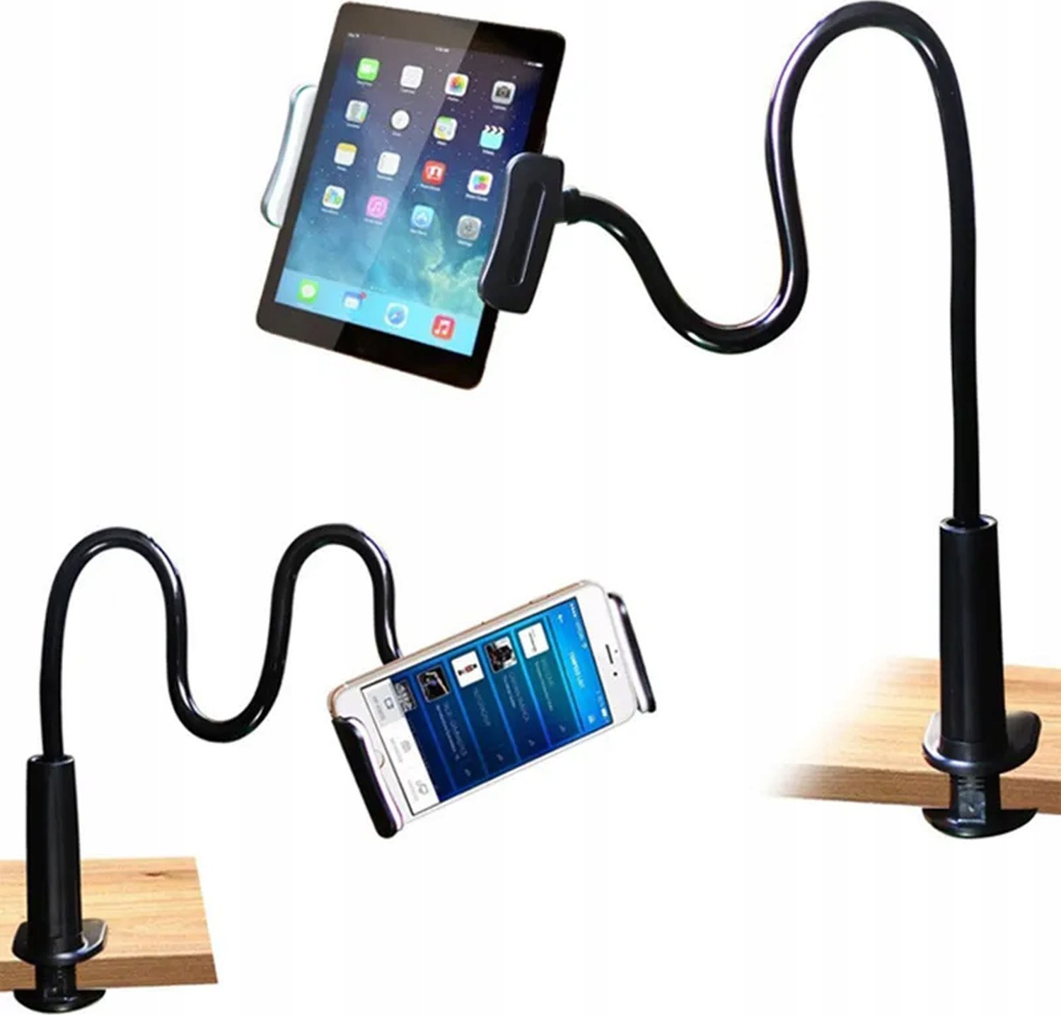 Podstawka Hello Case ELASTYCZNY UCHWYT STOJAK RAMIĘ NA TELEFON TABLET DO BIURKA BLATU STOŁU