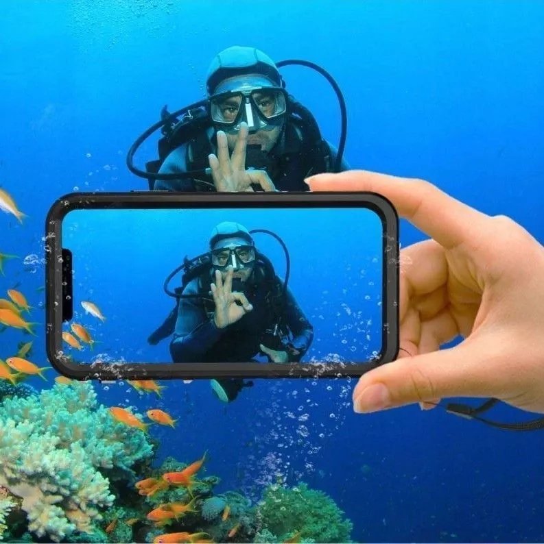 4kom.pl Etui ShellBox Magsafe IP68 do Apple iPhone 16 Pro Max Black