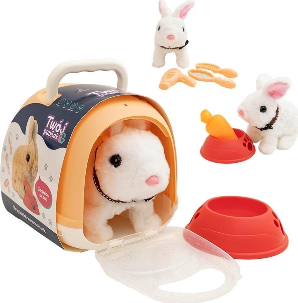 Twój pupilek Zajączek z domkiem