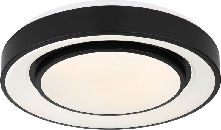 Lampa sufitowa Globo Nowoczesny plafon czarny Globo SULLY LED Ready 41368-24