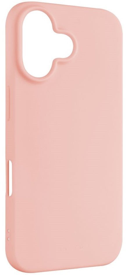 Fixed Story | Back cover | Apple | iPhone 16 | Rubberized | Pink