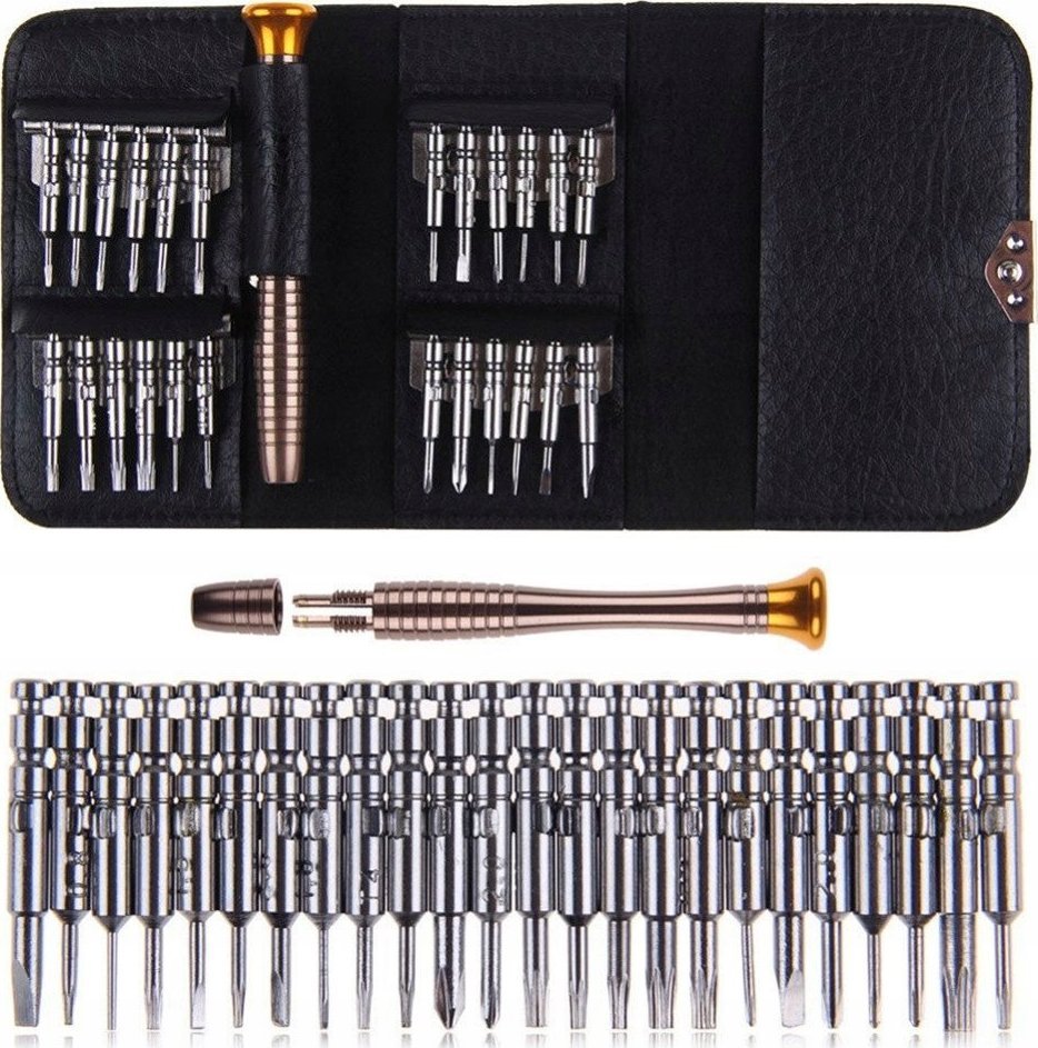 ER4 ZESTAW PRECYZYJNYCH WKRĘTAKÓW ŚRUBOKRĘTÓW 25W1