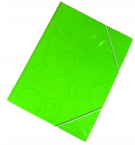 Teczka A4 plastikowa z gumką MIX