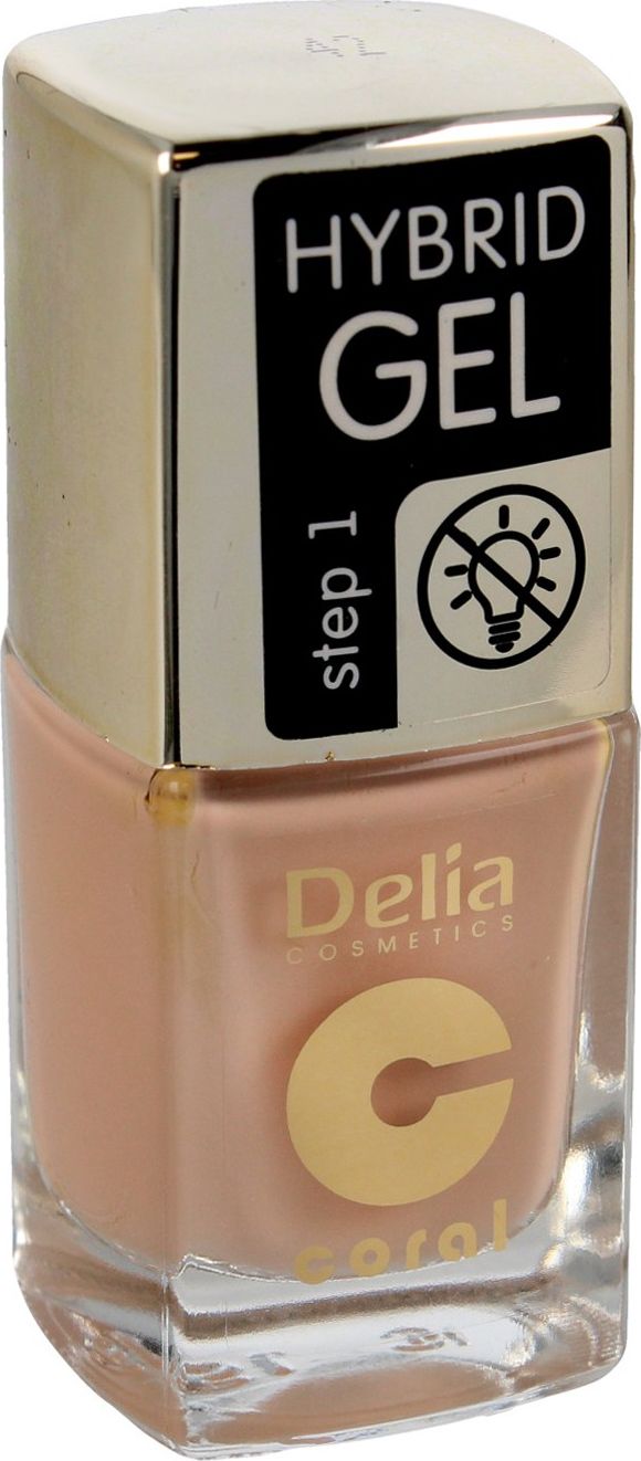 Delia Delia Cosmetics Coral Hybrid Gel Emalia do paznokci nr 42 11ml