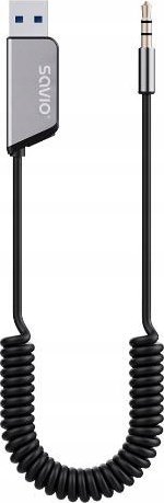 Transmiter FM Savio SAVIO TR-16 Adapter z Bluetooth i funkcją głośnomówiącą