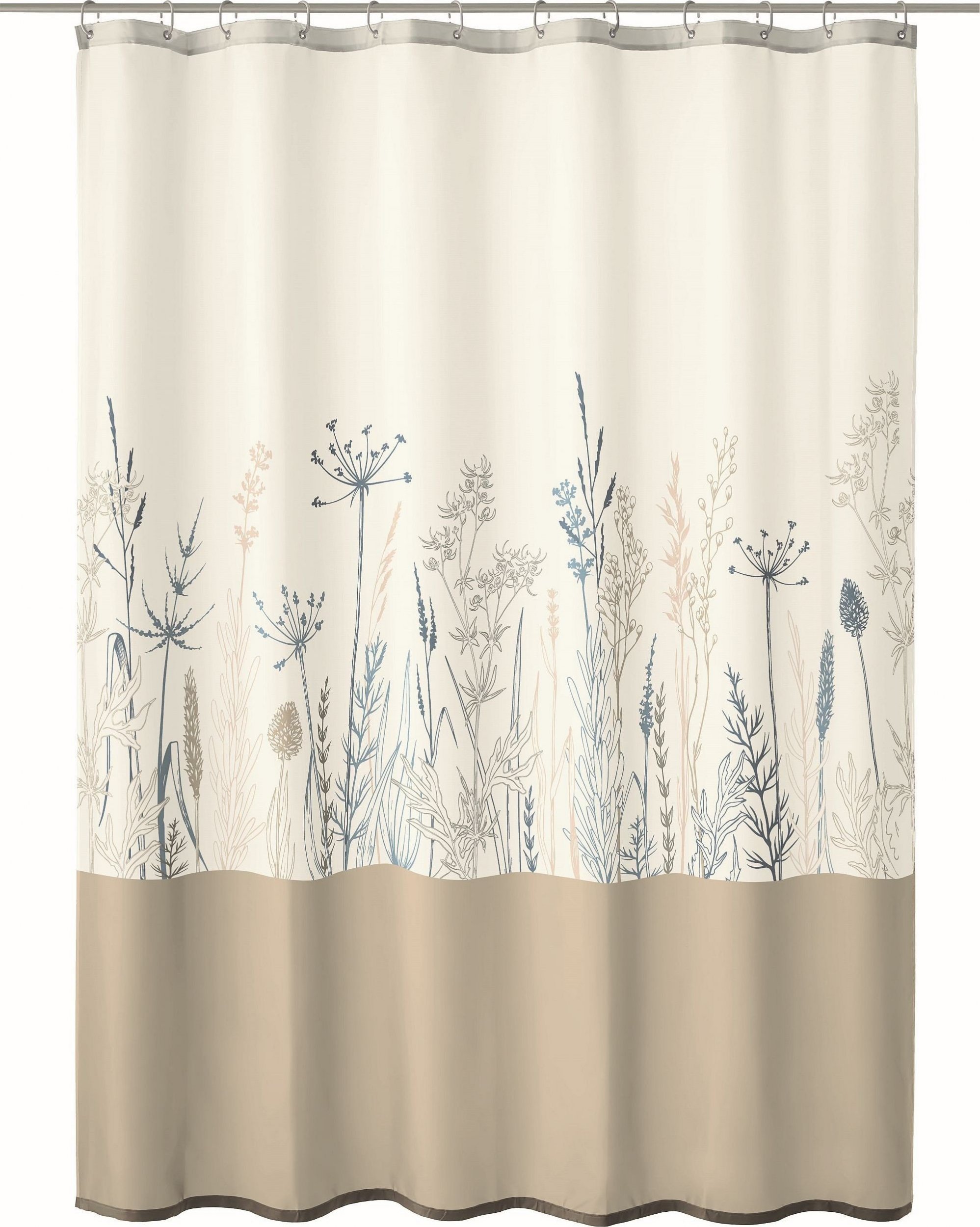 Kleine Wolke Kleine Wolke Savannah Tekstylna Zasłona prysznicowa motyw suchych traw 180x200 cm