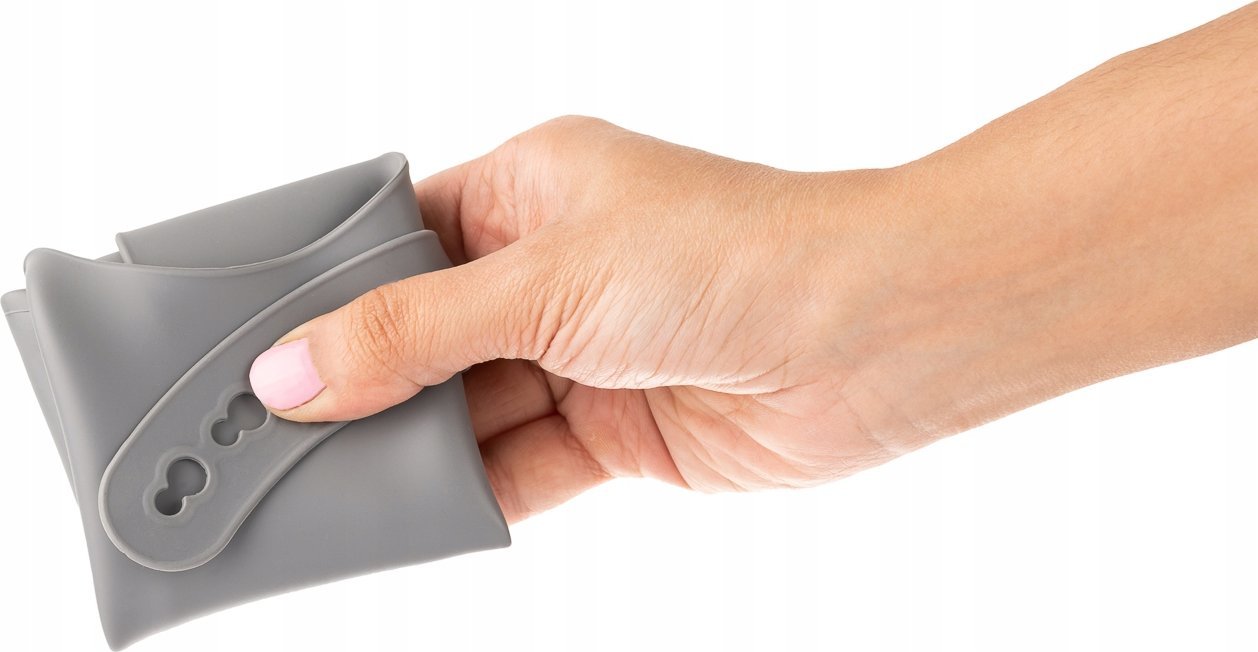 ECO RASCALS ECORASCALS Śliniak silikonowy SILVER