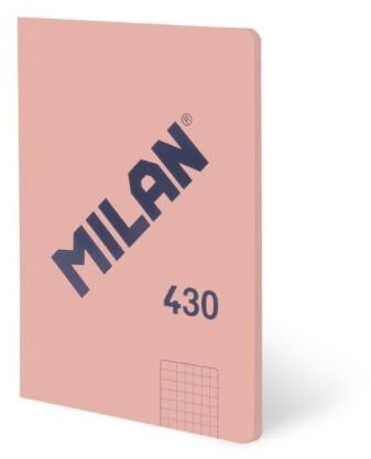 Zeszyt klejony A5/48K kratka różowy