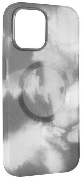 iPhone 15 Pro Max Puro AQUA Flexible Plastic Case - MagSafe Compatible - SILVER