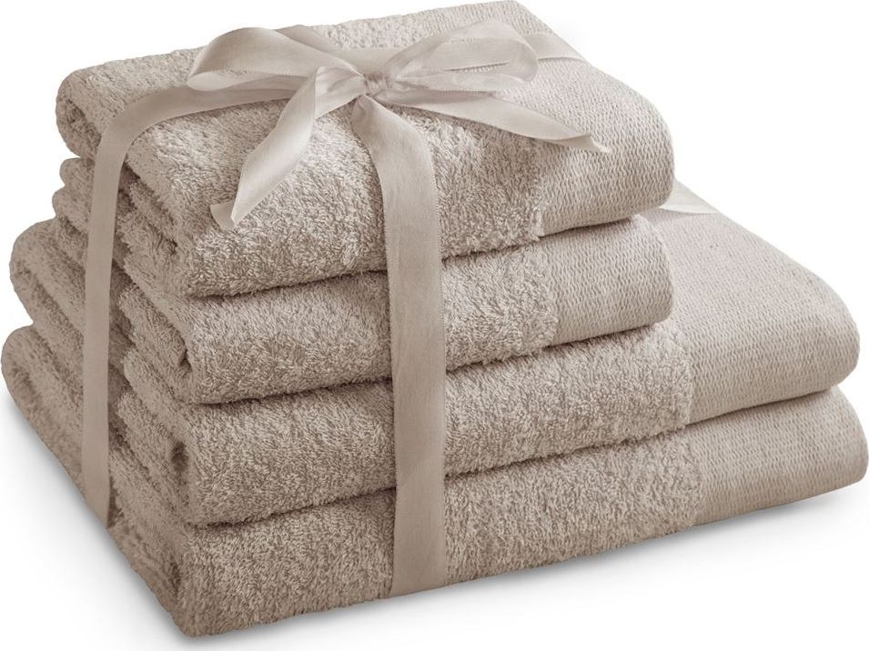 AmeliaHome TOWEL/AH/AMARI/BEI/SET2*70x140+2*50x100