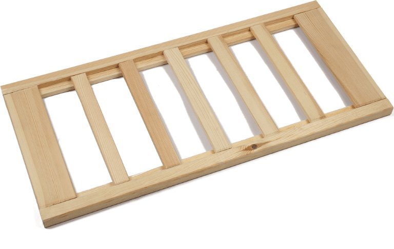 Wamar-Sosenka Półka na butelki do regału drewnianego LSR 70x33cm Surowy