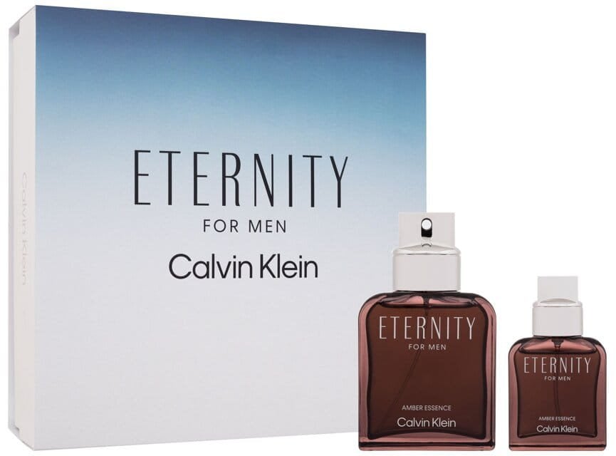 SET CALVIN KLEIN Eternity For Men Amber Essence Parfum Intense spray 100ml + Parfum Intense spray 30ml