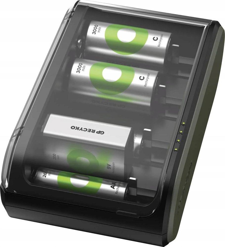 Ładowarka GP ReCyko B631 Universal Charger AA/AAA/C/D/9V Accus