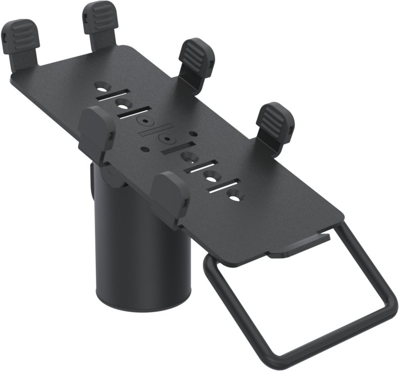 Ergonomic Solutions SpacePole Payment P630 DuraTilt™ SP1 (with handle), POS mount, Black, Metal, 210°, 10 - 70°, VeriFone