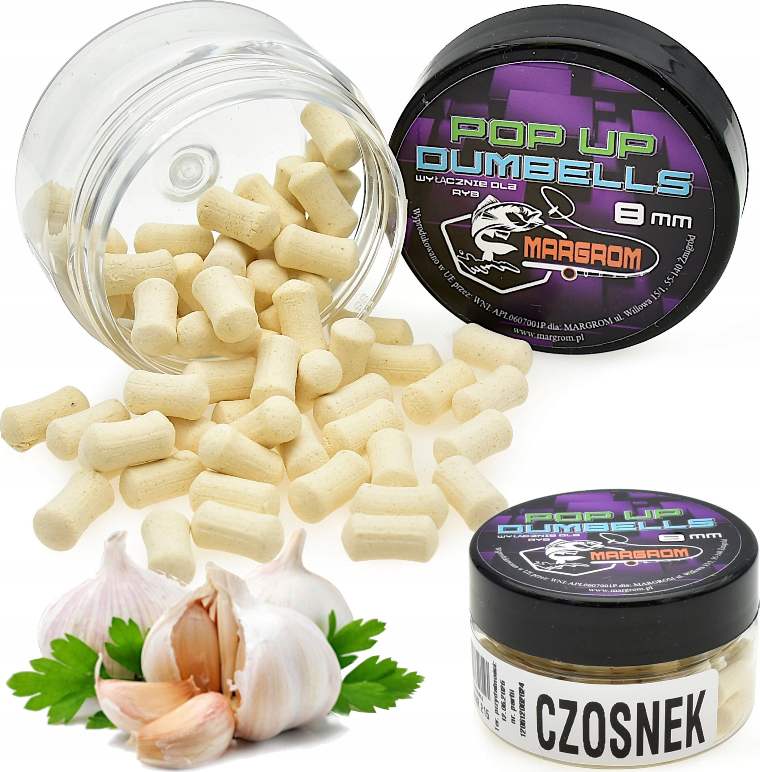 Margrom Dumbells POP UP 8 mm Margrom CZOSNEK przynęta Method Feeder