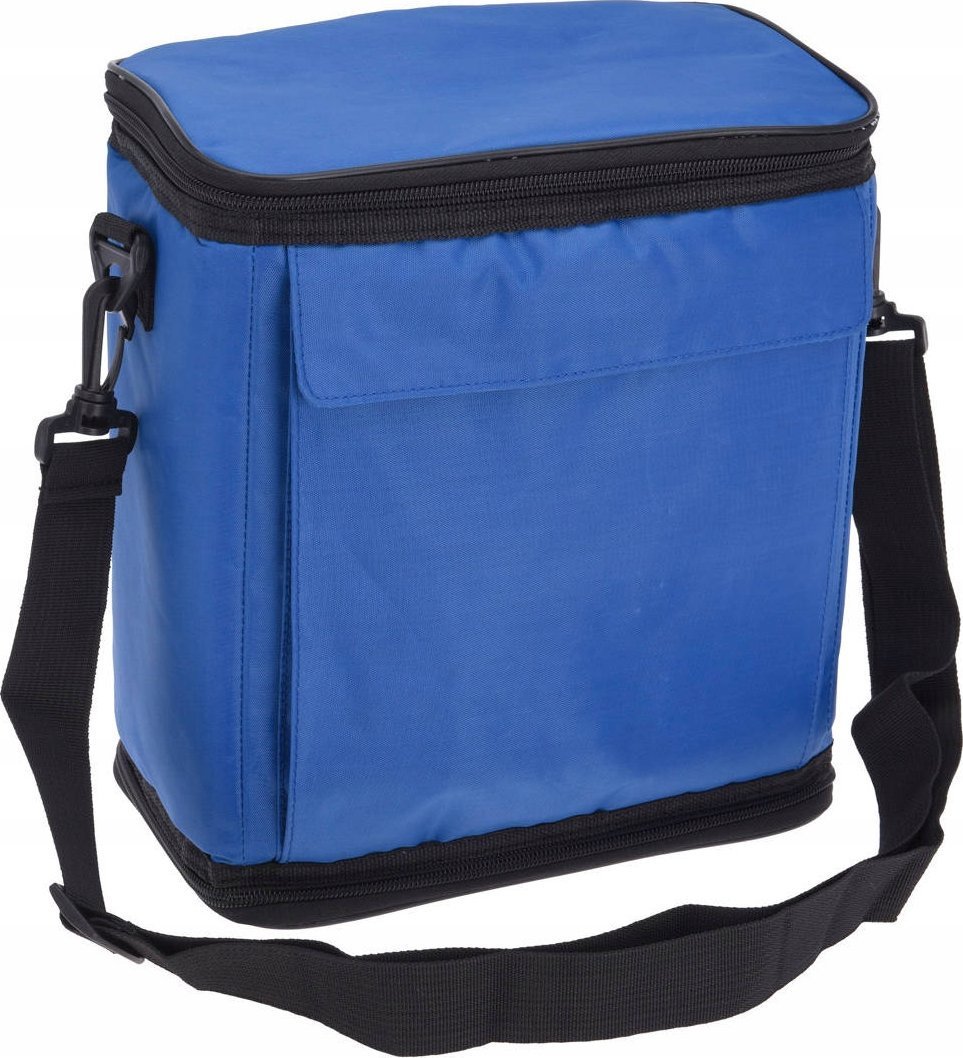 Excellent Houseware Torba termiczna z żelem chłodzącym, na 12 puszek, granatowo-czarna