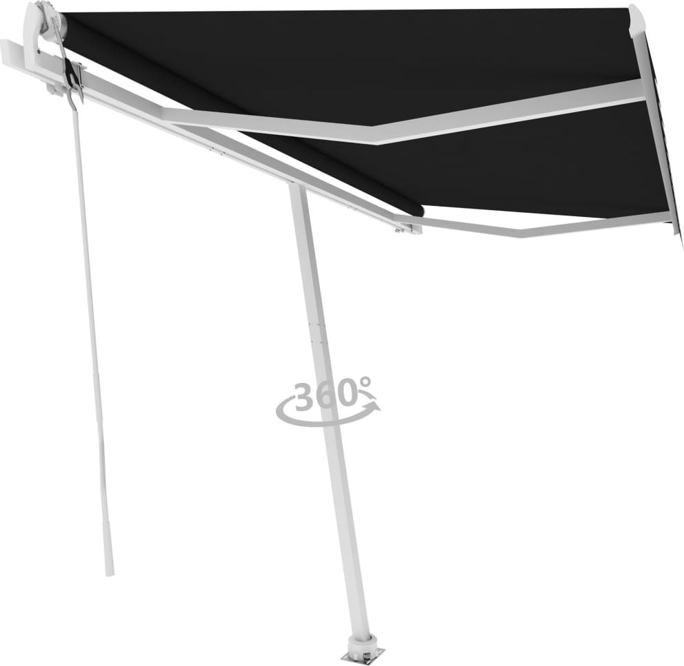 vidaXL Wolnostojąca, automatycznie zwijana markiza, 400x300 cm