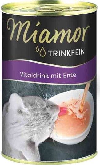 Miamor Miamor Vitaldrink z kaczką puszka 135g