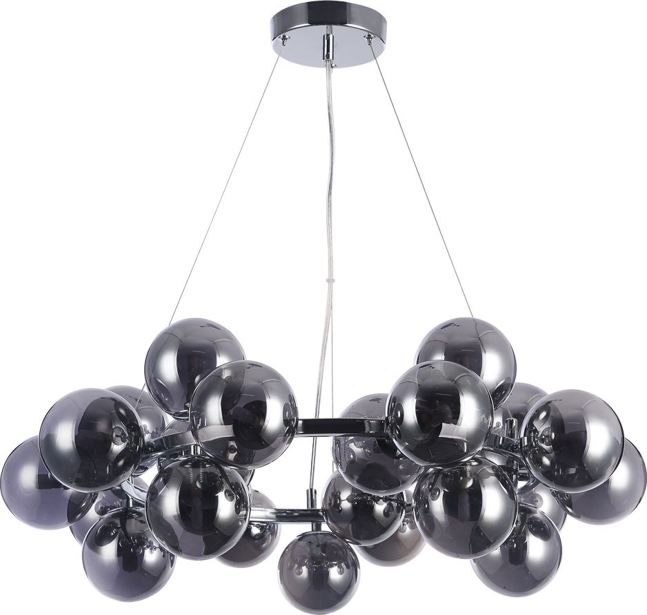 Lampa wisząca Italux Cabella nowoczesna chrom (PND-5252-25-CH+SMK)