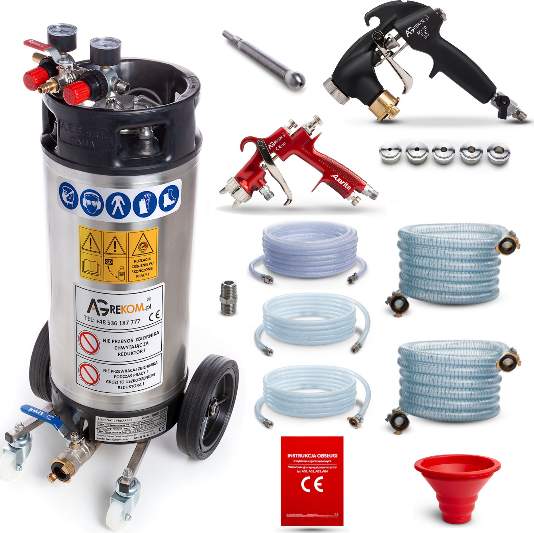 AGREKOM Pistolet tynkarski