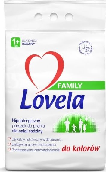 Lovela FAMILY Proszek Kolor Prania Ubranek 2,1kg