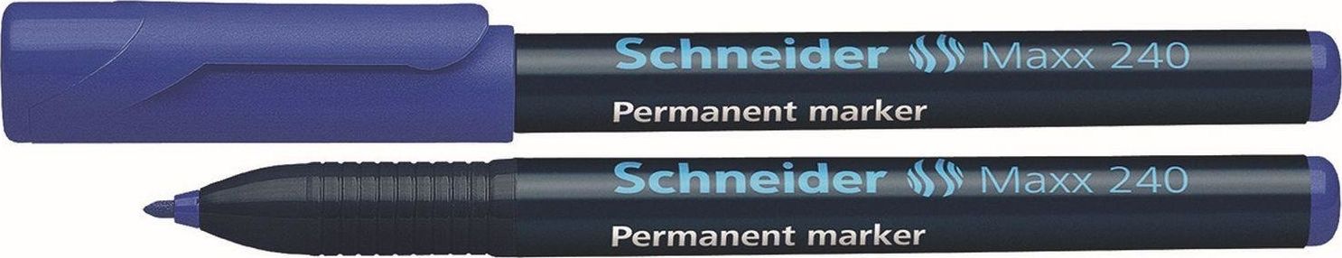 Schneider Marker Permanentny Maxx 240, Niebieski