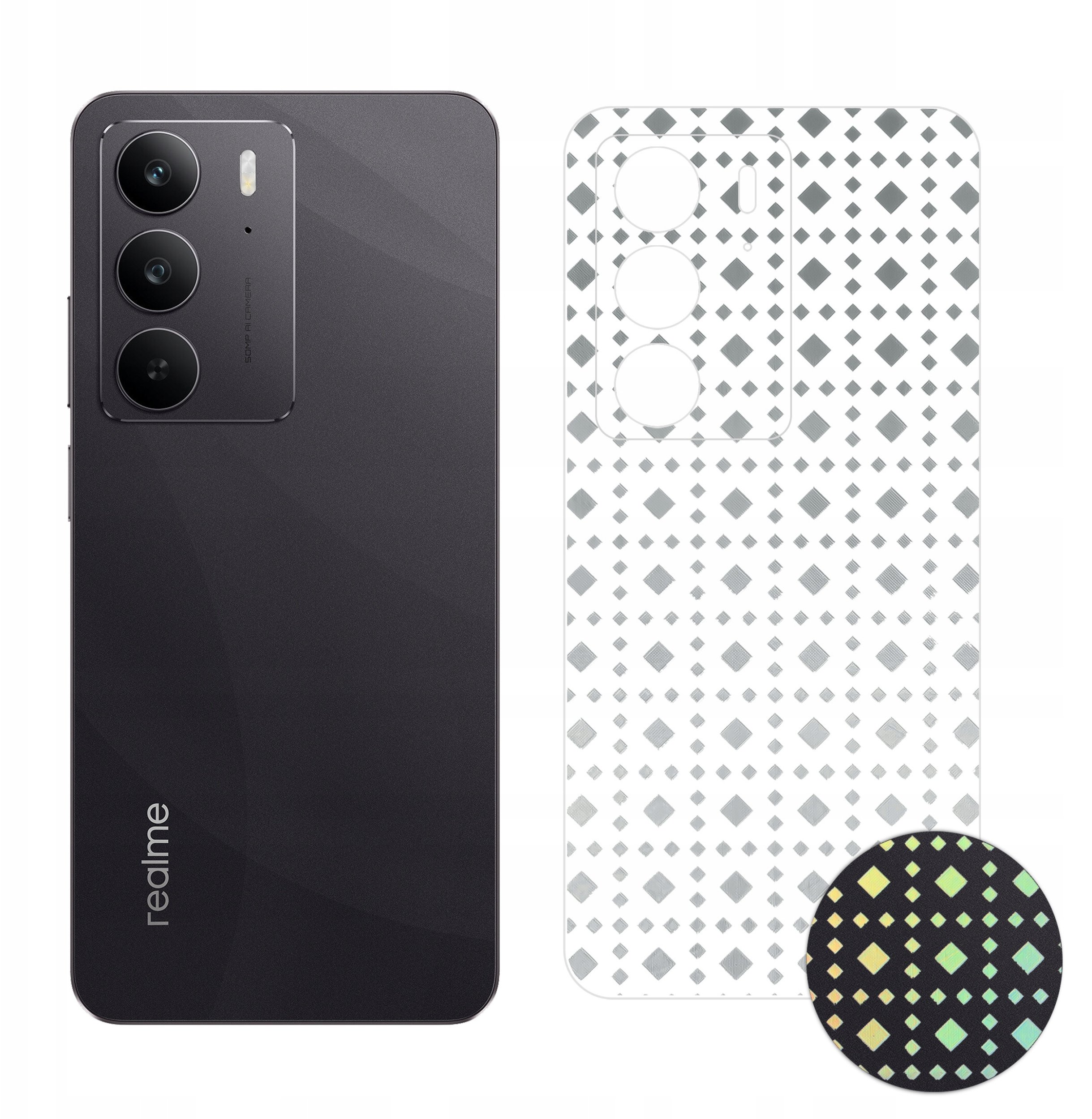FOLIA HYDROŻELOWA OCHRONNA NA TYŁ TELEFONU WZÓR do Realme C75