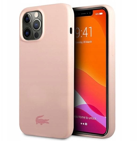 Lacoste Lacoste Silicone HardCase - etui iPhone 13 Pro różowe