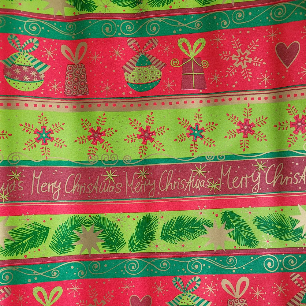 Papier zielony święta do pakowania prezentów 70cmx2m 43m70