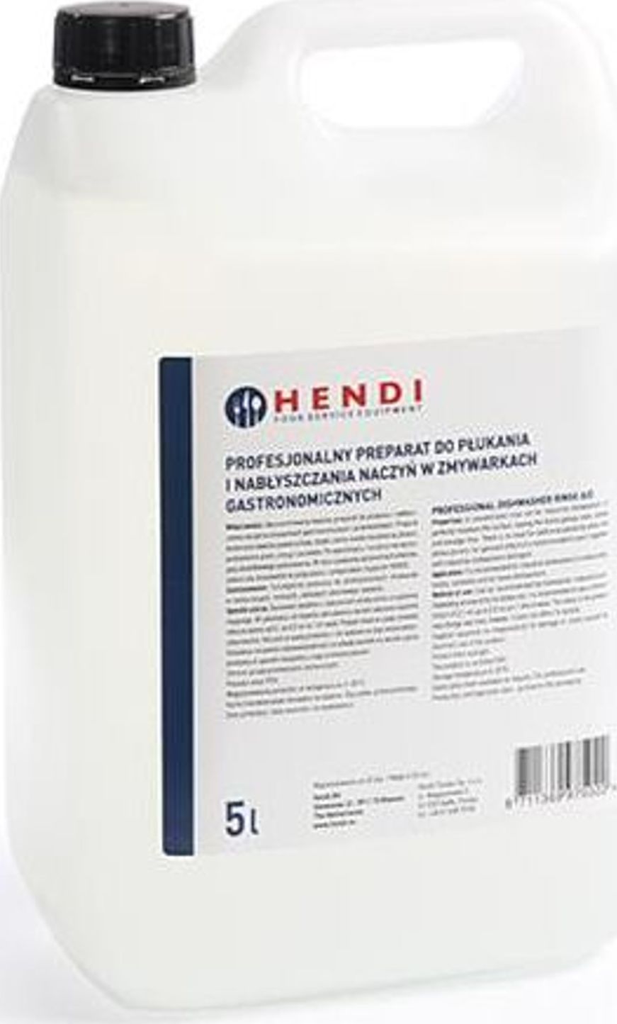 Hendi Płyn nabłyszczacz do płukania i nabłyszczania naczyń w zmywarkach 5 L