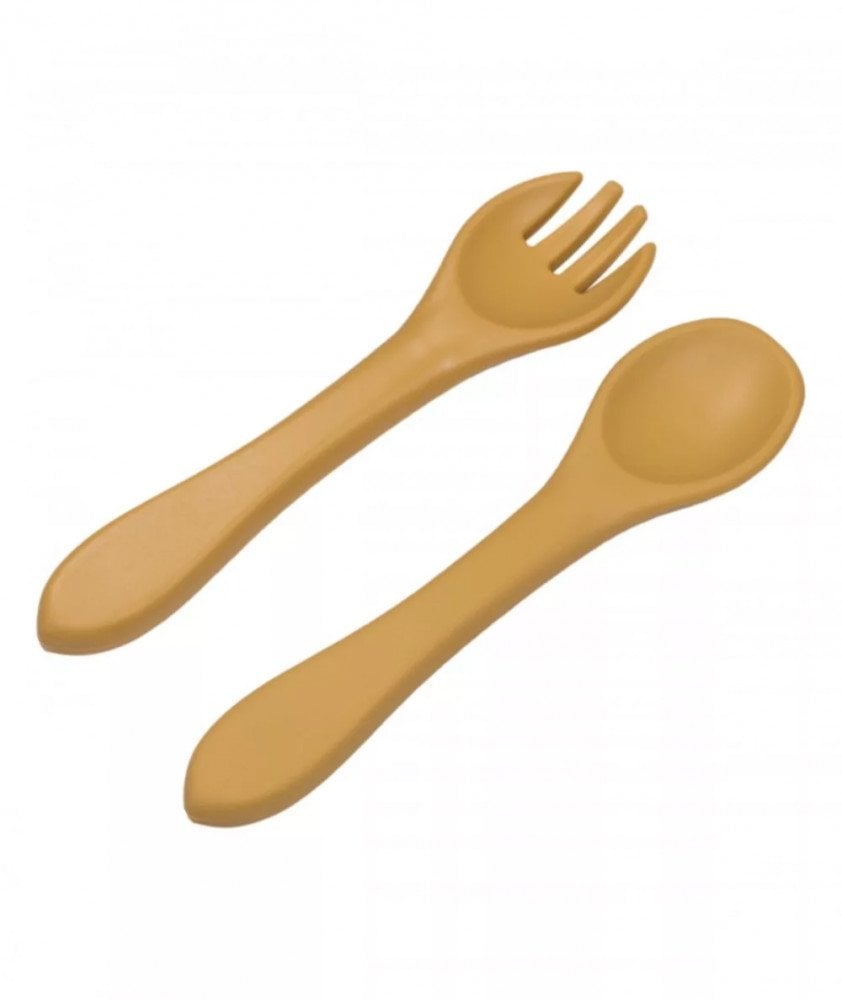 TRYCO ŁYZECZKA+WIDELEC SILIKON MIODOWY 8720289396640