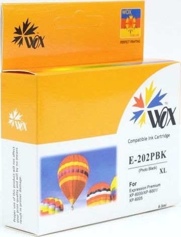 Tusz THI Tusz Photo Black do EPSON XP6000 XP6005 / 202XL CC13T02H14010 (C13T02F14010) / Czarny / 13ml / zamiennik uniwersalny