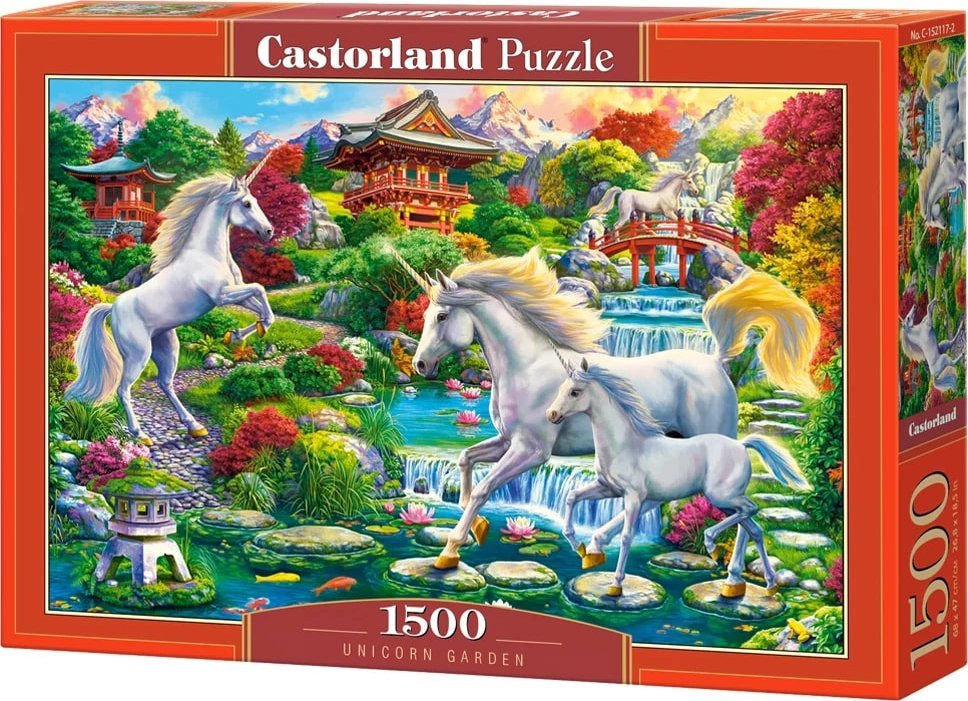 Castorland Puzzle Unicorn Garden 1500 elementów