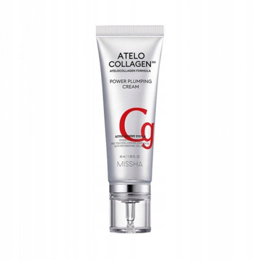Missha, Atelo Collagen, Hydrating, Plumping, Cream, For Face, 40 ml For Women