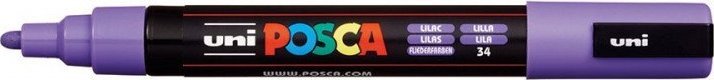 Uni MARKER PLAKATOWY UNI POSCA PC-5M LILIOWY