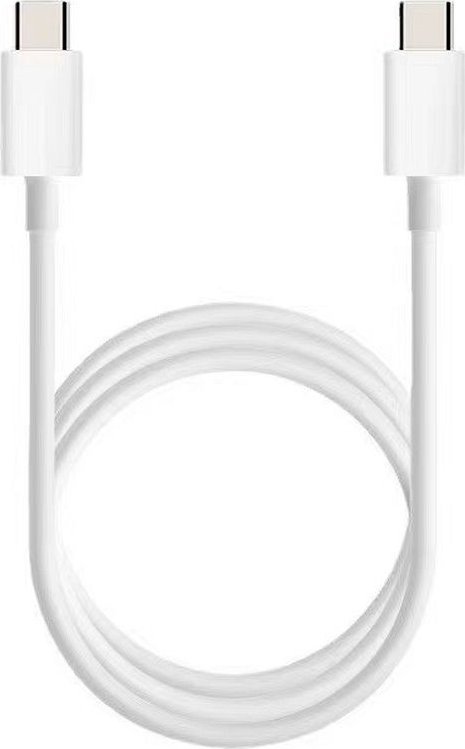 Kabel USB OEM USB-C - USB-C 1 m Biały (5903396204463)