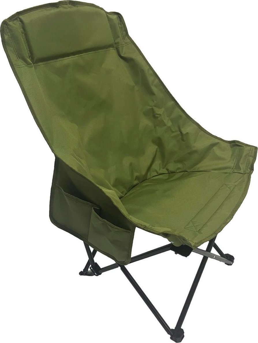 KRZESŁO TURYSTYCZNE SKŁADANE 46X46X90CM ZIELONE