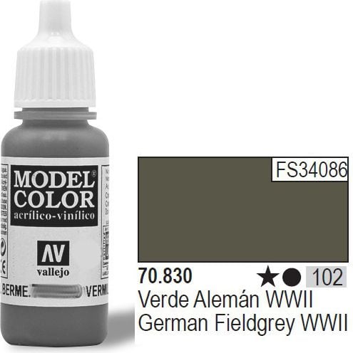 Vallejo Farba Nr102 Fieldgrey 17ml