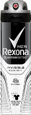 Rexona Motion Sense Men Dezodorant spray Invisible Black & White 150ml