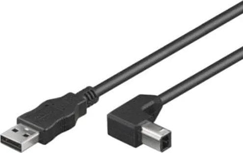 Kabel USB PremiumCord USB-A - USB-B 3 m Czarny (ku2ab3-90)