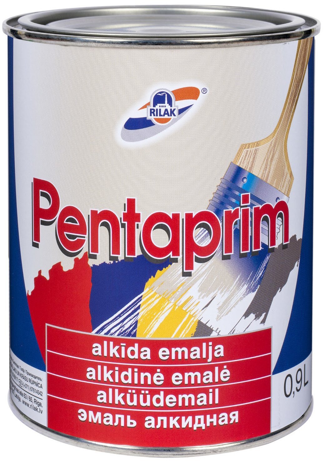 Rilak ENAMEL PENTAPRIM REDDISH-BROWN 0.9L