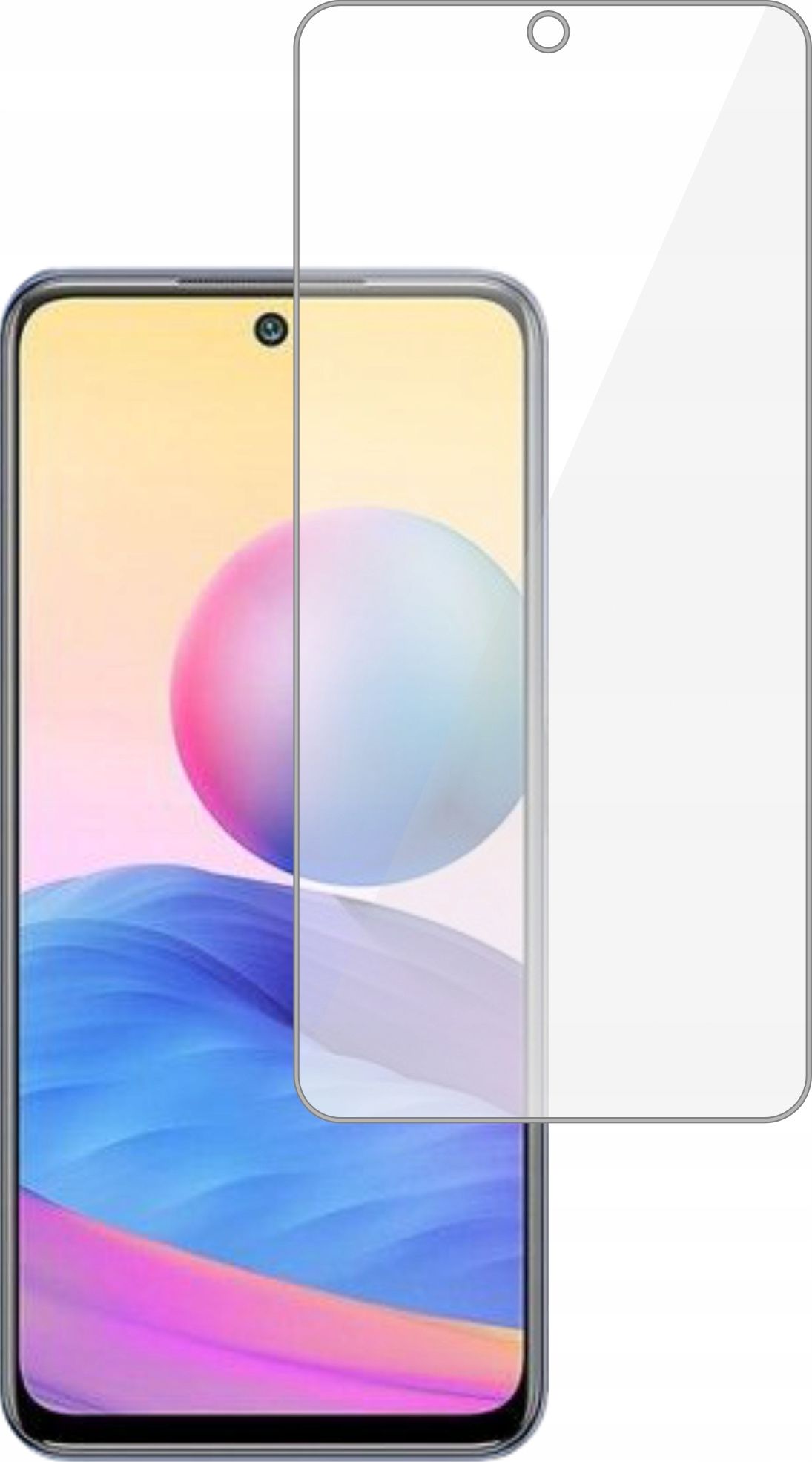 etumi Szkło Hartowane 9H Do Xiaomi Redmi Note 10 5G Szkiełko Ochronne Na Ekran Twarde Płaskie Przód / Ochrona Matrycy Telefonu Glas0332