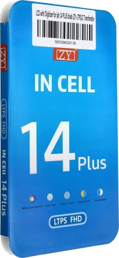 Partner Tele.com Wyświetlacz do iPhone 14 Plus z ekranem dotykowym czarnym (ZY-LTPS) IC Transferable