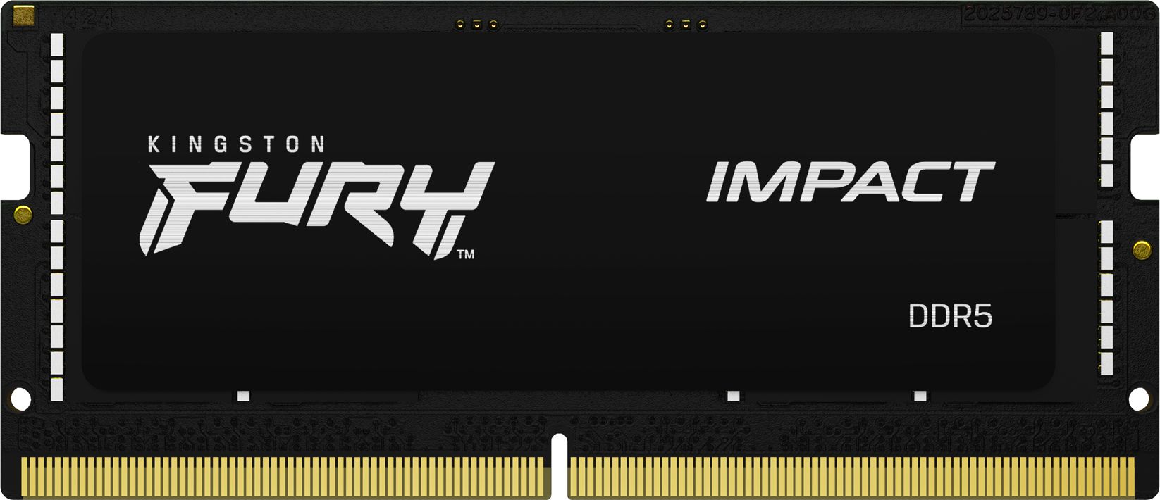 Pamięć do laptopa Kingston Fury Impact, SODIMM, DDR5, 32 GB, 4800 MHz, CL38 (KF548S38IB-32 )