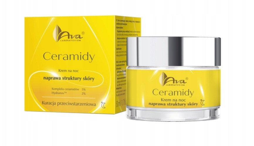 AVA LABORATORIUM_Ceramidy krem na noc naprawa struktury skóry 50ml