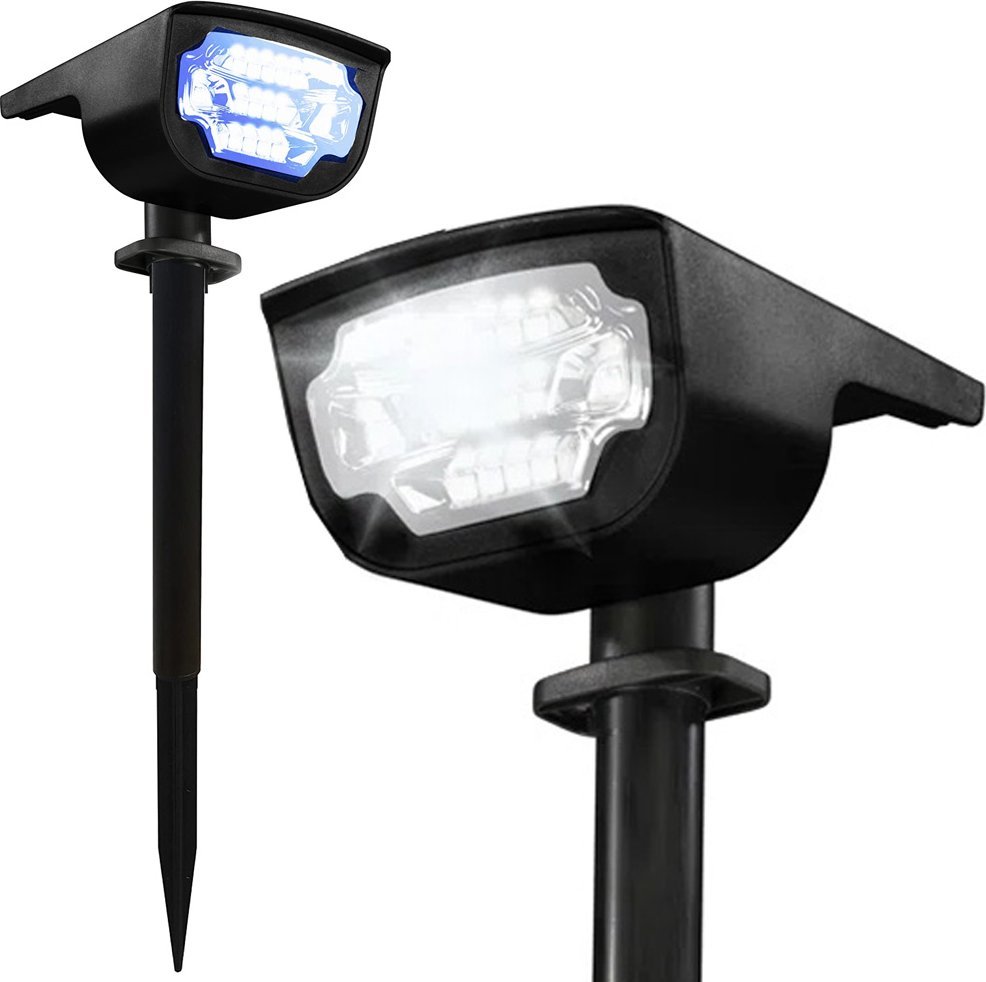 Verk Lampa ogrodowa solarna wbijana lampka led kolory Lampa ogrodowa solarna wbijana lampka led kolory