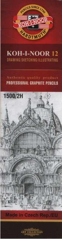 Koh I Noor Ołówek grafitowy 1500/2H