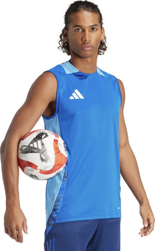 Koszulka męska adidas Tiro 24 Competition Training Sleeveless Jersey niebieska IR5475 XL